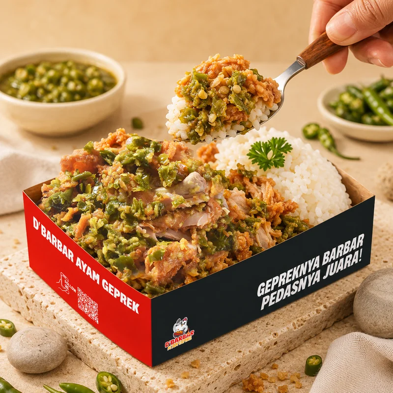 Ayam Geprek Sambal Ijo